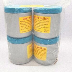 Grit Kit for Rotary Tumber - 4 step new in package